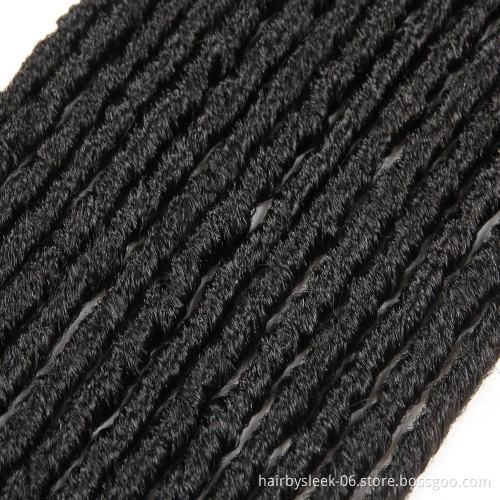 Fashion long synthetic hair braid wigs for women Ombre color Dread lock none lace wigs synthetic hair